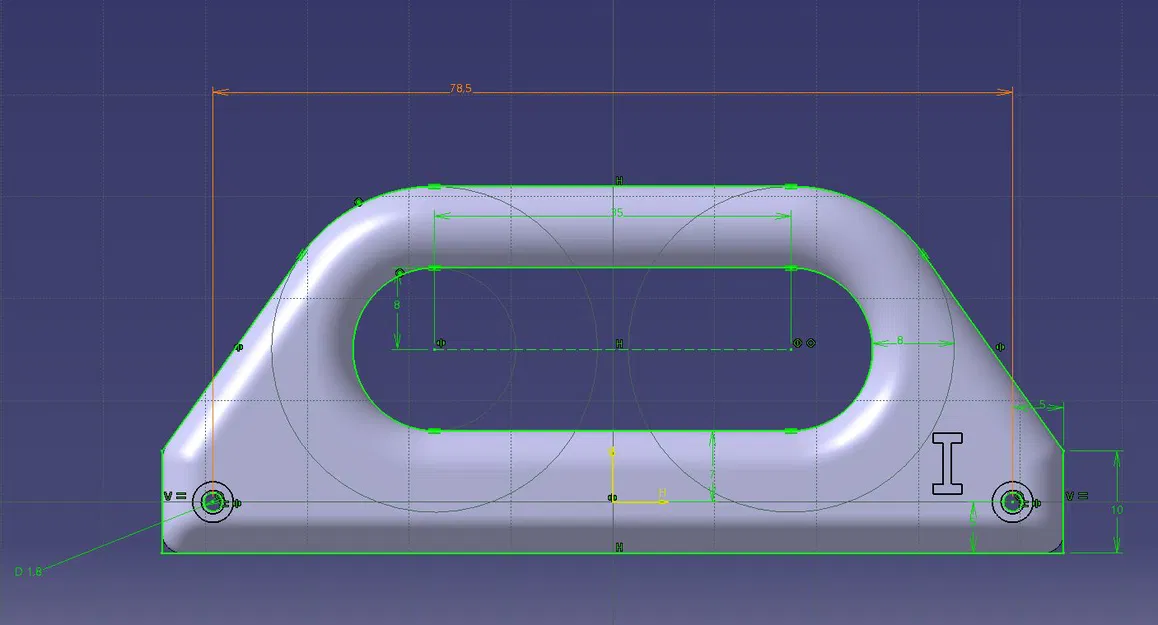 Tay cầm cho build plate - Image 2