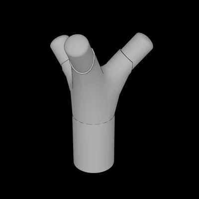 Thanh Lego Compatible (68211.dat) Bar 1 L với Ba Ngạnh