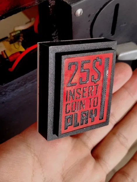 Nút bấm arcade “Insert coin” - Image 1