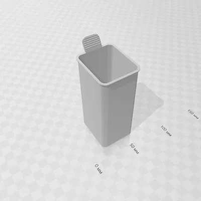 Khay organizer cho bông tẩy trang, tăm bông và đồ lặt vặt