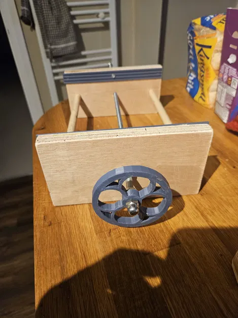 Bench vice – Bộ add-on thanh kẹp & tay vặn wheel - Image 1