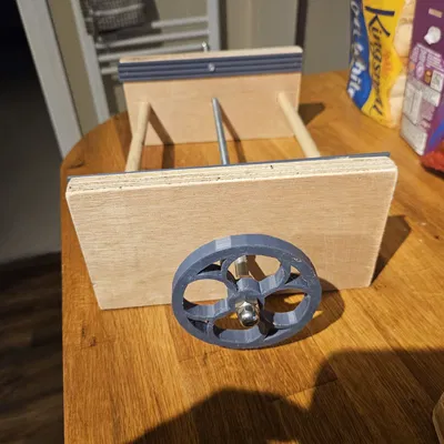 Bench vice – Bộ add-on thanh kẹp & tay vặn wheel