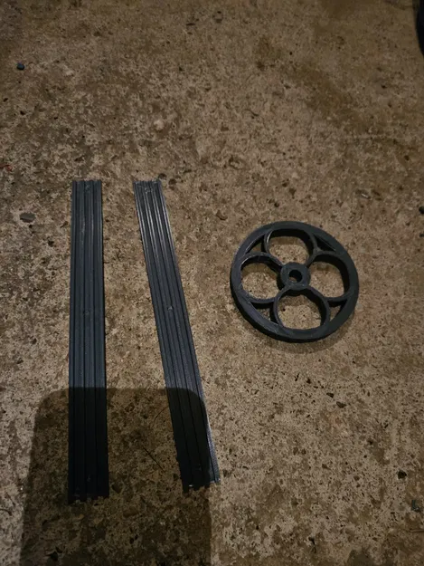 Bench vice – Bộ add-on thanh kẹp & tay vặn wheel - Image 2