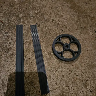 Bench vice – Bộ add-on thanh kẹp & tay vặn wheel