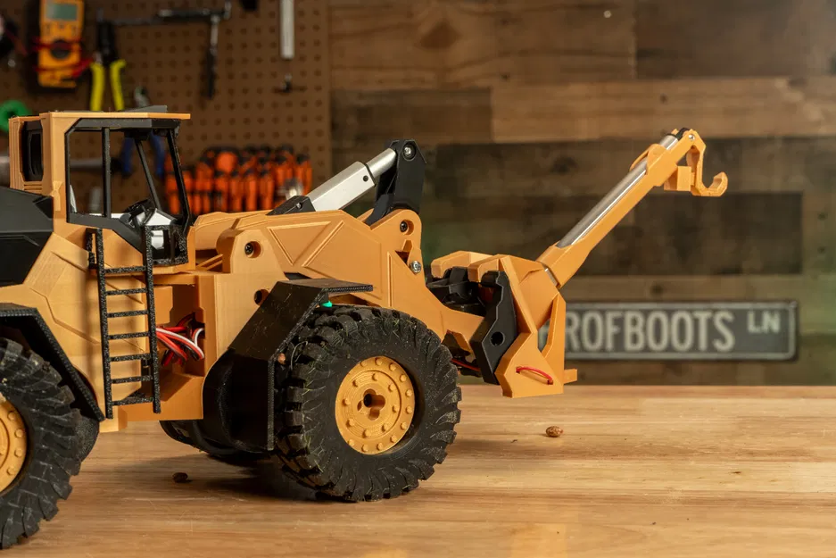 RC Wheel Loader - DIY (Xe Xúc Lật RC Tự Làm) - Image 3