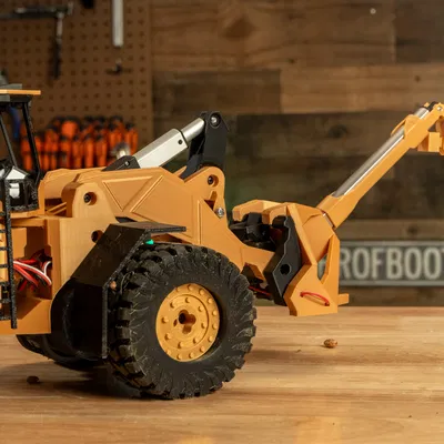 RC Wheel Loader - DIY (Xe Xúc Lật RC Tự Làm)