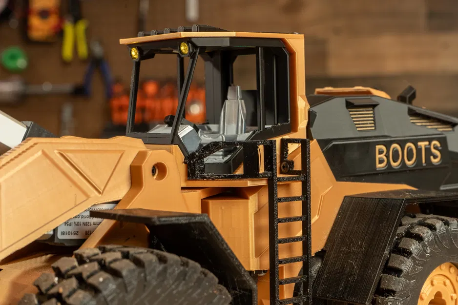 RC Wheel Loader - DIY (Xe Xúc Lật RC Tự Làm) - Image 7