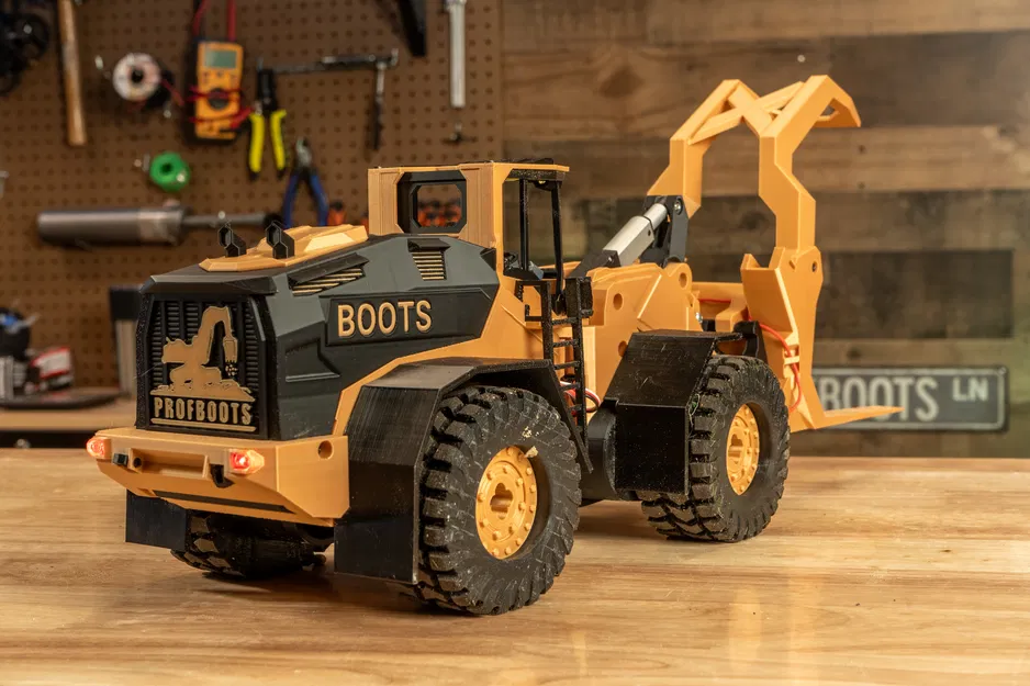 RC Wheel Loader - DIY (Xe Xúc Lật RC Tự Làm) - Image 8