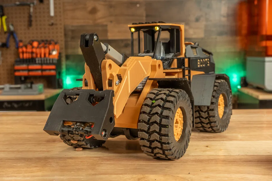 RC Wheel Loader - DIY (Xe Xúc Lật RC Tự Làm) - Image 9