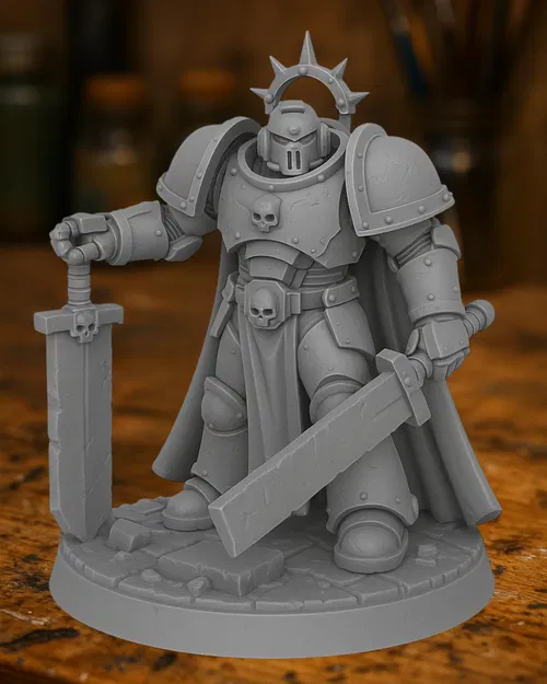 Tướng Chaos Space Marine – Chỉ Huy Lấy Cảm Hứng Warhammer 40K - Image 1