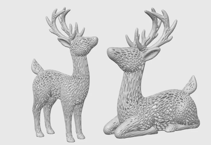 Hươu Voronoi (Voronoi Deer) - Image 2