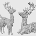 Hươu Voronoi (Voronoi Deer) - Thumbnail 2