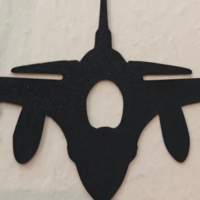 Shadow Jet v3 – Bóng đổ treo tường 2D tối giản cho góc Gaming/Shooter