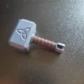 Mjölnir - Móc khóa búa Thor - Nhiều phần (Multipart) - Thumbnail 1