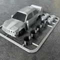 BMW E30 DRIFT kit card – Card mô hình xe - Thumbnail 2