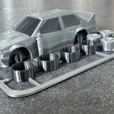 BMW E30 DRIFT kit card – Card mô hình xe