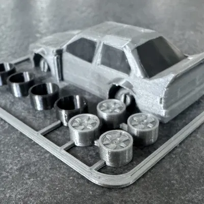 BMW E30 DRIFT kit card – Card mô hình xe