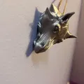 Mặt dây chuyền đầu sói (Wolf Head Necklace Pendant) - Thumbnail 4