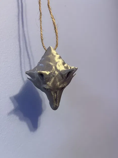 Mặt dây chuyền đầu sói (Wolf Head Necklace Pendant) - Image 6
