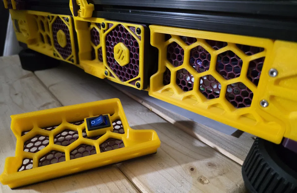 Voron Skirt Switch Mod – Mod dời công tắc nguồn ra trước - Image 2