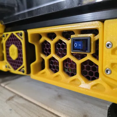 Voron Skirt Switch Mod – Mod dời công tắc nguồn ra trước