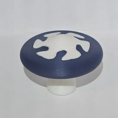 Fidget Xuyên Tâm Hình Cây Nấm (Mushroom Passthrough Fidget)