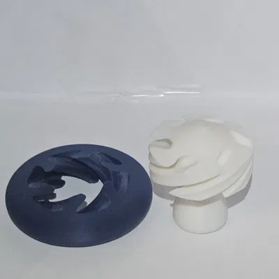 Fidget Xuyên Tâm Hình Cây Nấm (Mushroom Passthrough Fidget)