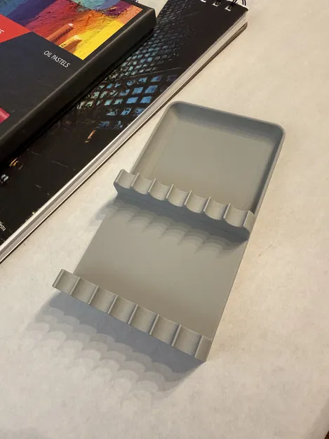 Khay để cọ sơn có tạ (Weighted) kèm khay hứng nhỏ giọt - Image 8