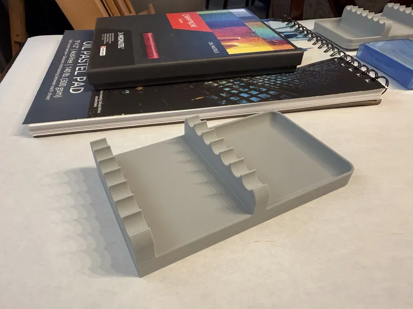 Khay để cọ sơn có tạ (Weighted) kèm khay hứng nhỏ giọt - Image 9