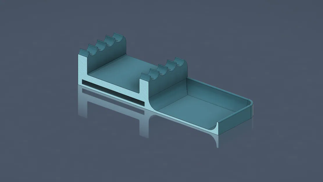 Khay để cọ sơn có tạ (Weighted) kèm khay hứng nhỏ giọt - Image 16