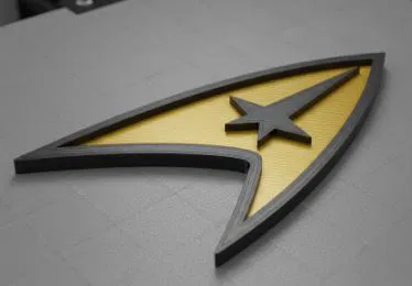 Huy hiệu Starfleet Star Trek (bản Serie Gốc thập niên 60) - Image 1