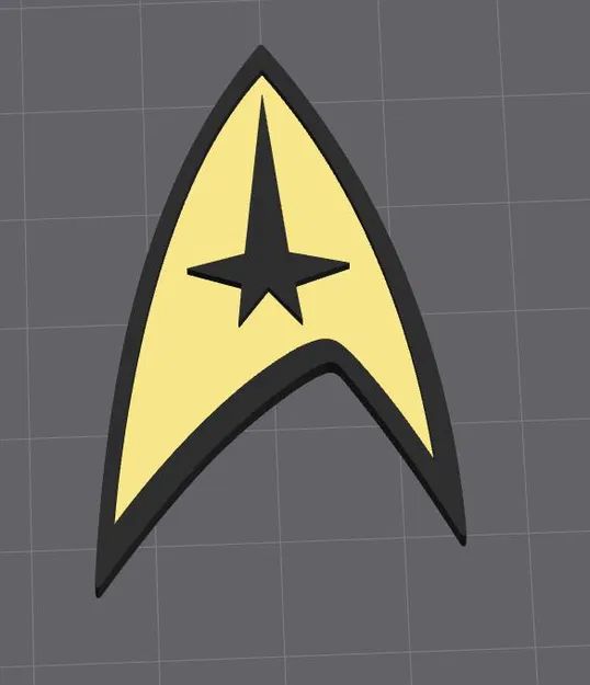 Huy hiệu Starfleet Star Trek (bản Serie Gốc thập niên 60) - Image 2