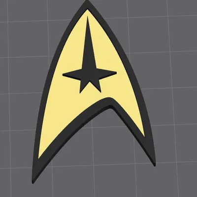 Huy hiệu Starfleet Star Trek (bản Serie Gốc thập niên 60)