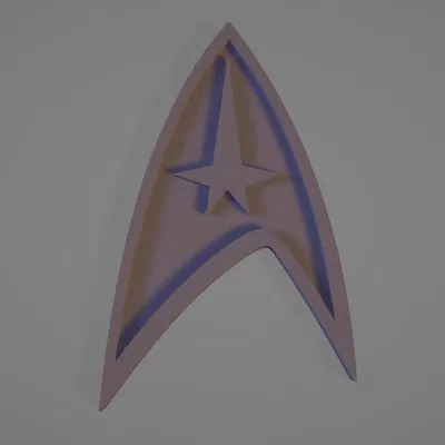 Huy hiệu Starfleet Star Trek (bản Serie Gốc thập niên 60)