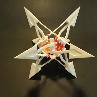 Bộ polyknots Escher-Platonic (và polylink) lắp ráp được với Archipanels