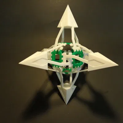 Bộ polyknots Escher-Platonic (và polylink) lắp ráp được với Archipanels