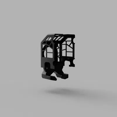 Qidi Q1 Pro - Nắp trước toolhead custom và ống dẫn gió làm mát