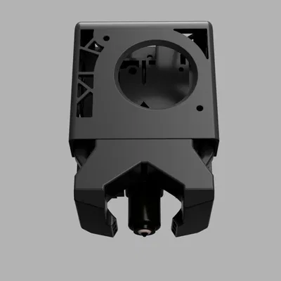 Qidi Q1 Pro - Nắp trước toolhead custom và ống dẫn gió làm mát