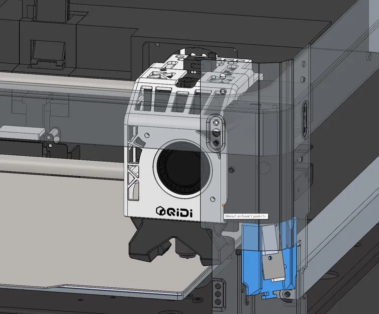 Qidi Q1 Pro - Vỏ (housing) custom cho webcam zin - Image 4