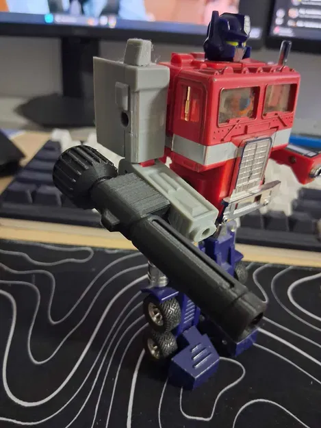 Cánh tay Skybound Megatron cho Optimus Prime G1 (Transformer G1) - file 3D - Image 2