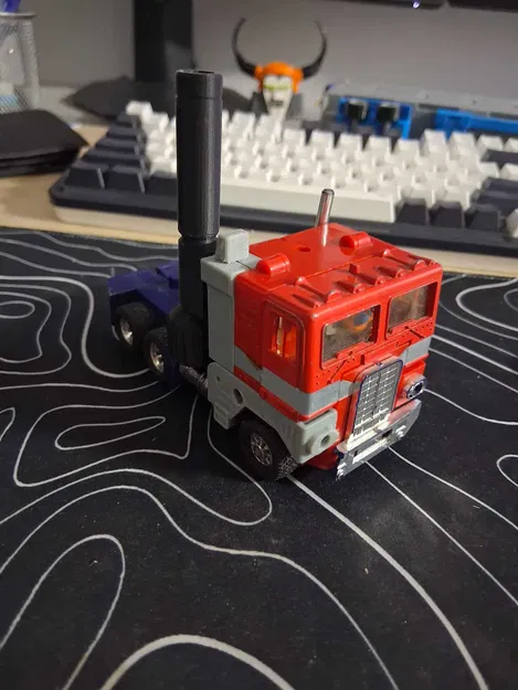 Cánh tay Skybound Megatron cho Optimus Prime G1 (Transformer G1) - file 3D - Image 7