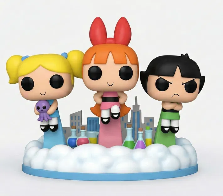 PowerPuffGirlsFunkoStyle (mô hình phong cách Funko) - Image 1