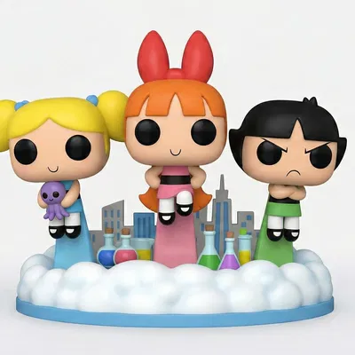 PowerPuffGirlsFunkoStyle (mô hình phong cách Funko)