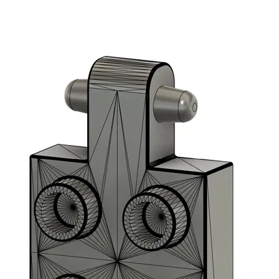 Sửa bản lề Duplo (print-in-place)
