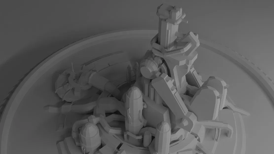 Tòa nhà Shinra FF7 - Image 1