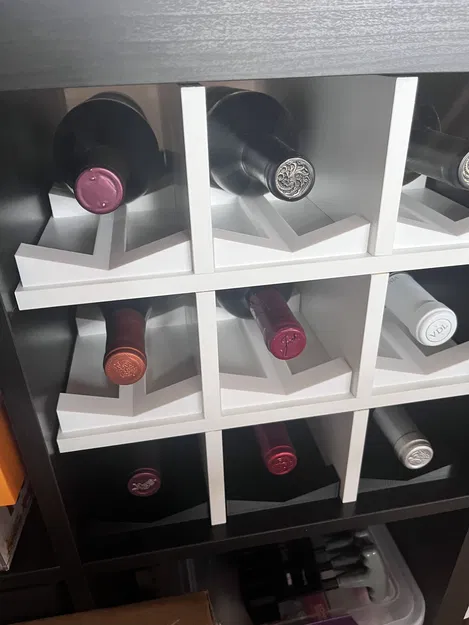 Gối đỡ chai rượu cho kệ IKEA Kallax - Image 1