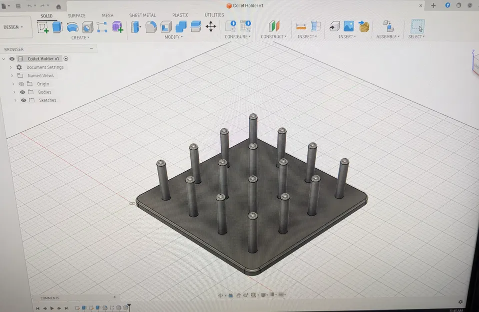 Giá/kệ để bàn đựng R8 Collet Holder - Image 1