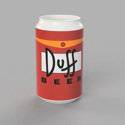 Duff Beer Pen Cup – Ly cắm bút hình lon Duff Beer (The Simpsons)