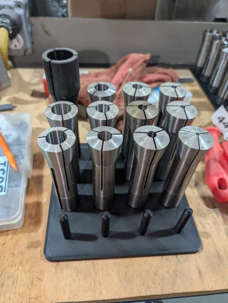 Giá/kệ để bàn đựng R8 Collet Holder - Image 3