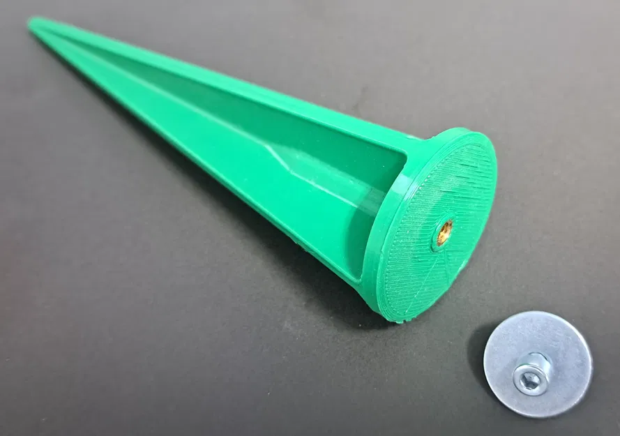 Cọc cắm đèn sân vườn (Creo, Fusion 360, STEP) - Image 1